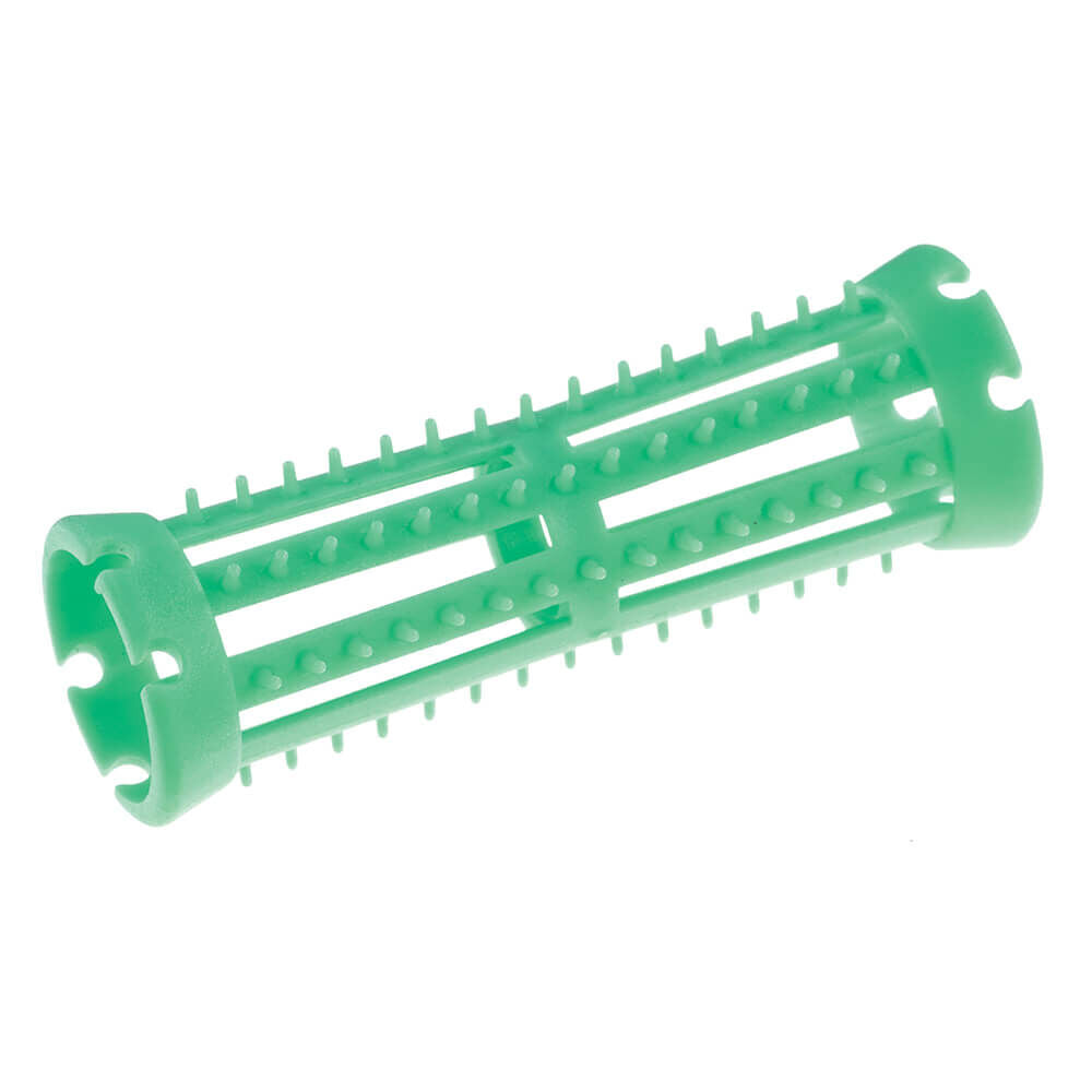 S-PRO Plastic Rollers Green 19mm, Pack of 6