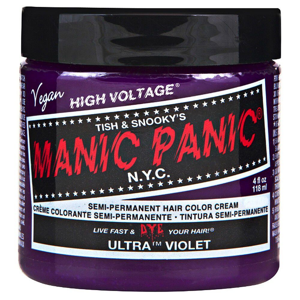 Manic Panic High Voltage Semi Permanent Hair Colour Cream - Ultra Violet - 118ml