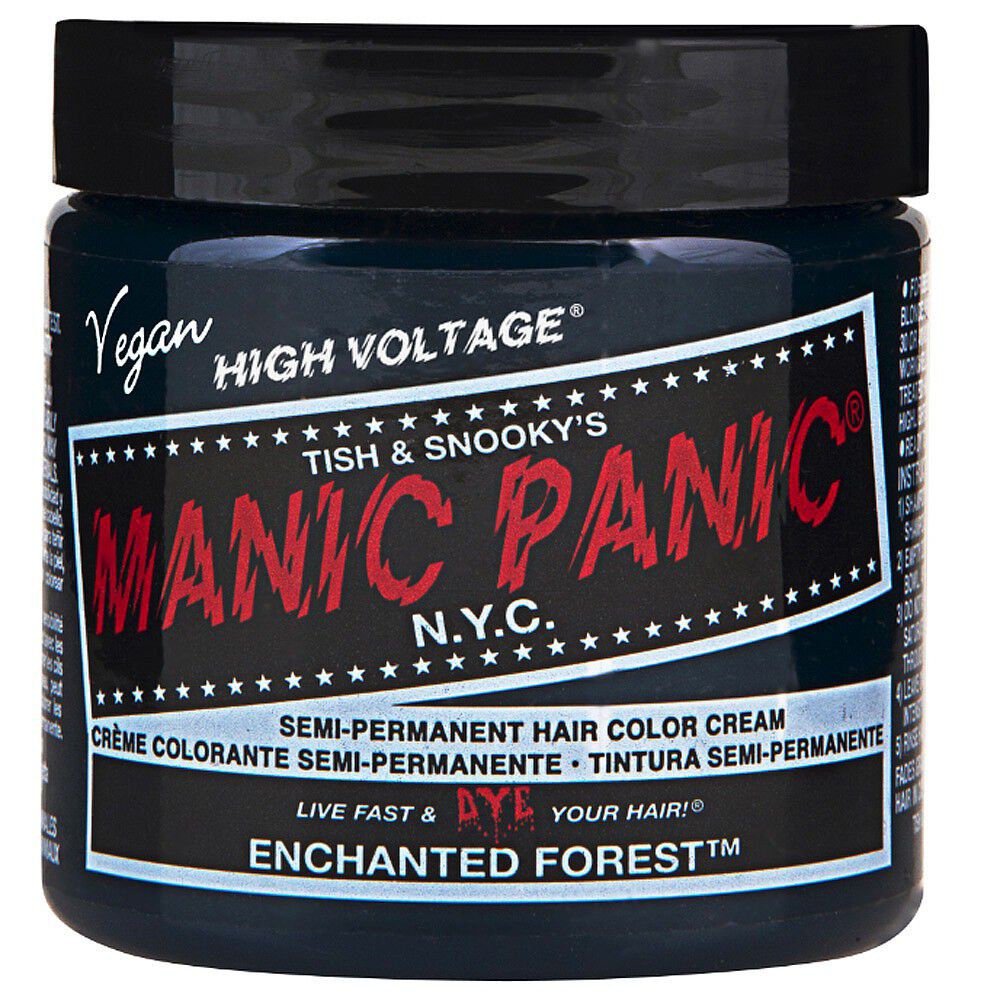 Manic Panic High Voltage Semi Permanent Hair Colour Cream - Enchanted Forest - 118ml