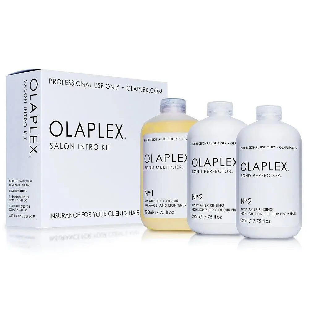 Olaplex Salon Intro Kit, No.1 Bond Multiplier + 2x Bond Perfector No.2, 525ml