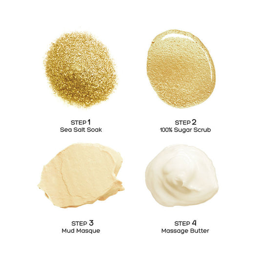 Voesh Pedi In A Box Deluxe 4 Step Mango Delight