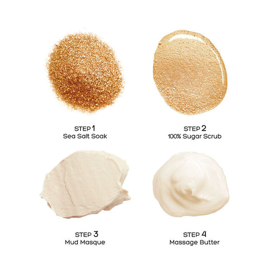 Voesh Pedi In A Box Deluxe 4 Step Tangerine Twist