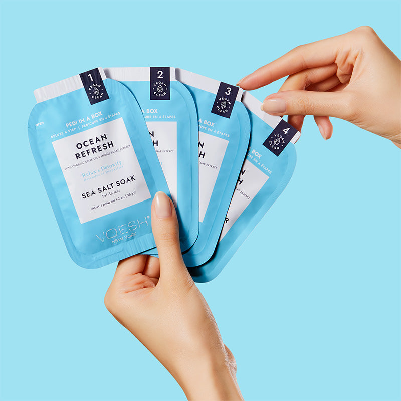 Voesh Pedi In A Box Deluxe 4 Step Ocean Refresh