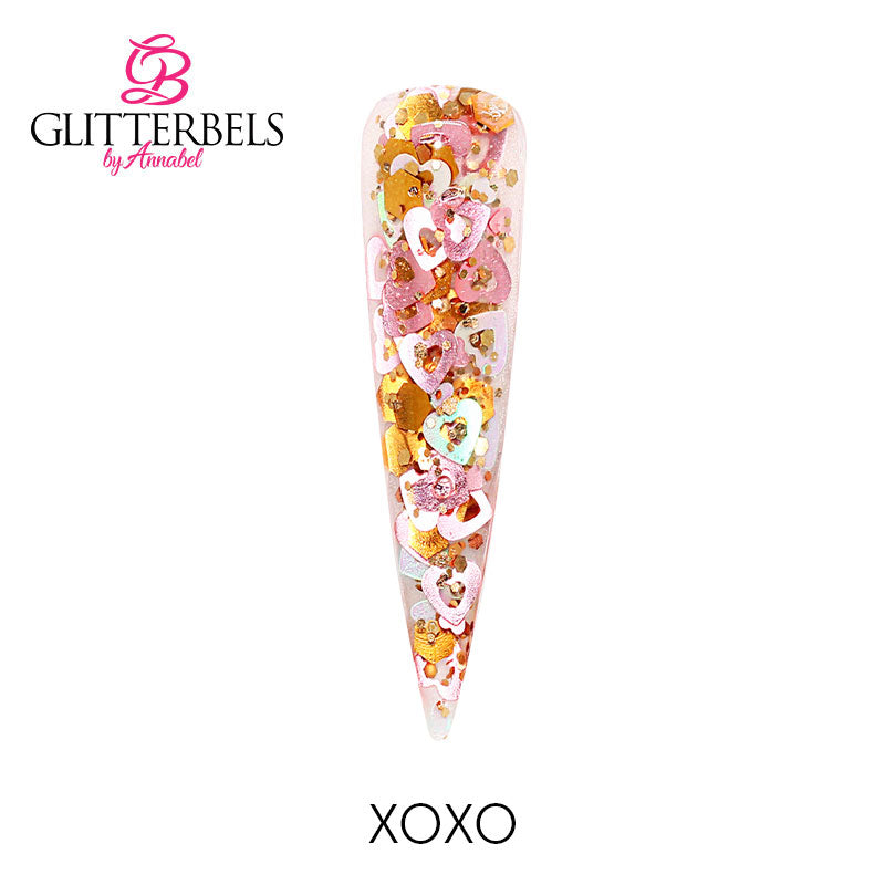 Glitterbels Coloured Acrylic Powder 28g Xoxo