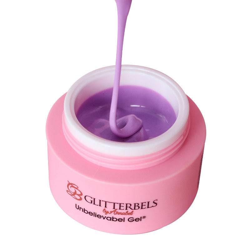 Glitterbels Unbelievabel Gel 10ml Luscious Lilac