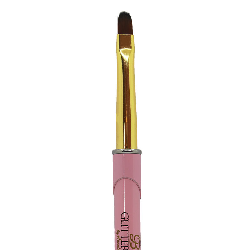 Glitterbels Unbelievabel Gel Brush Oval Size 6