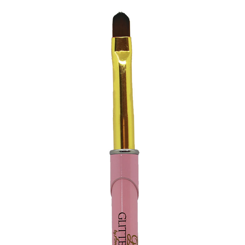 Glitterbels Unbelievabel Gel Brush Oval Size 8