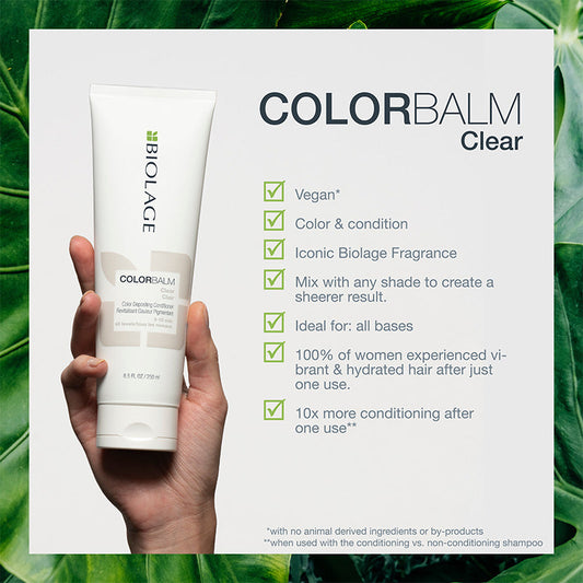 Biolage ColorBalm Clear Color Depositing Conditioner 250ml