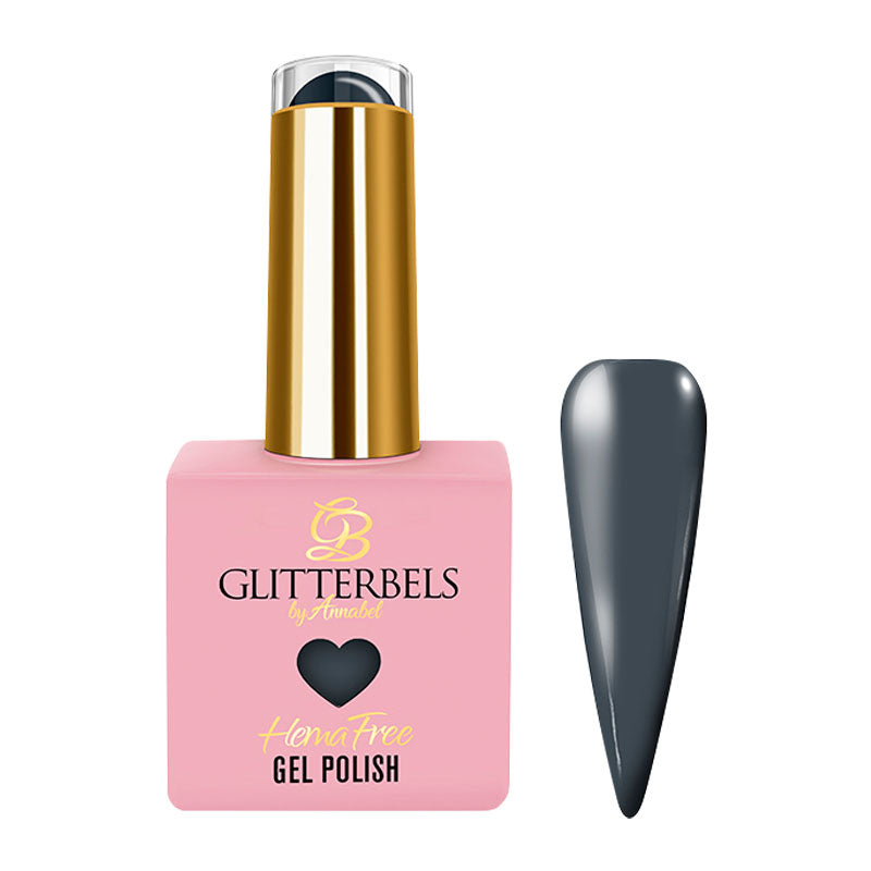 Glitterbels Hema Free Gel Polish 8ml Graceful Grey