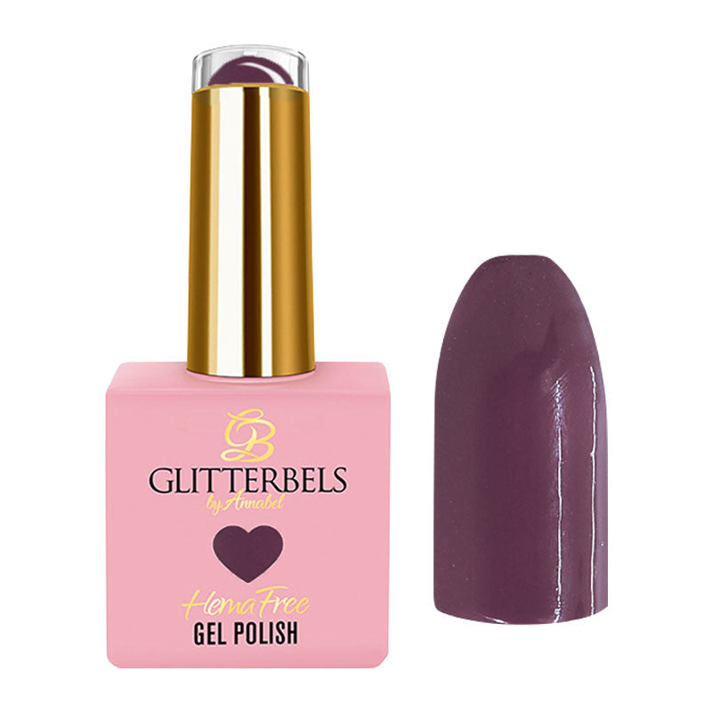 Glitterbels Hema Free Gel Polish 8ml Make your Mauve