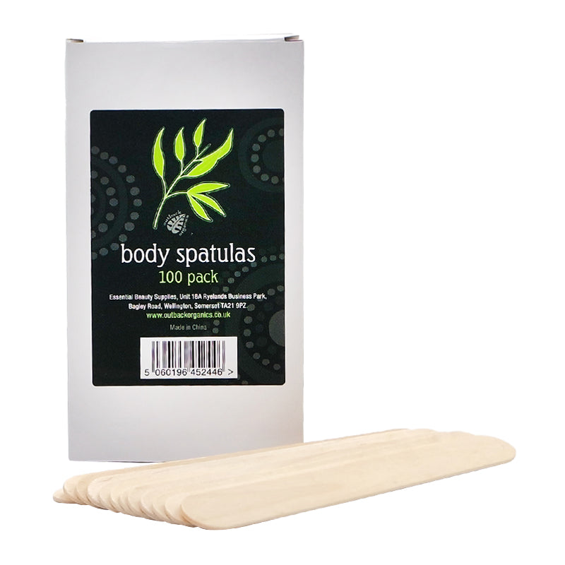 Outback Organics Body Spatulas x 100