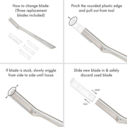 Tweezerman Dermaplaner Replacement Blades