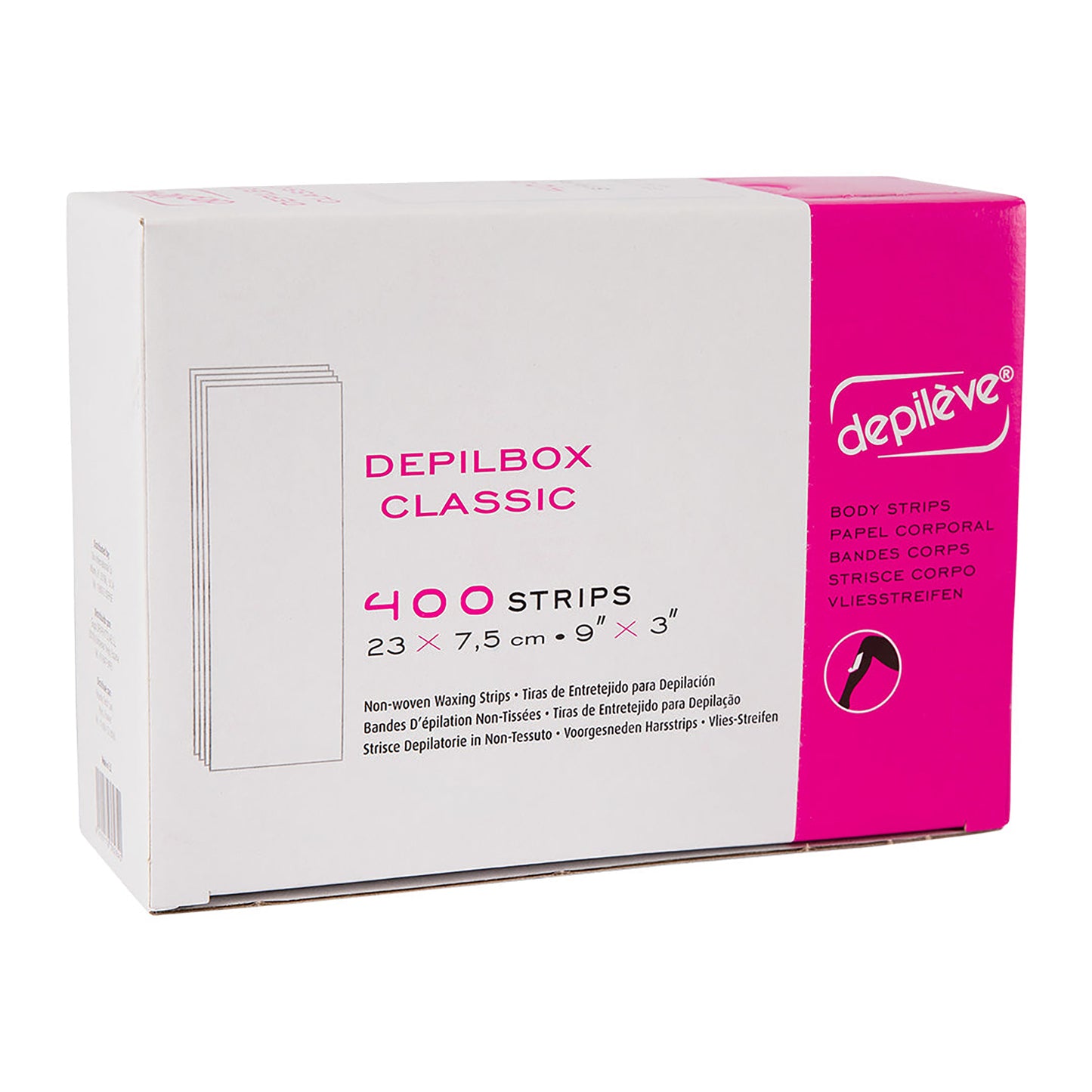 Depileve Depilbox Non Woven Strips 7.5 x 23 400pcs