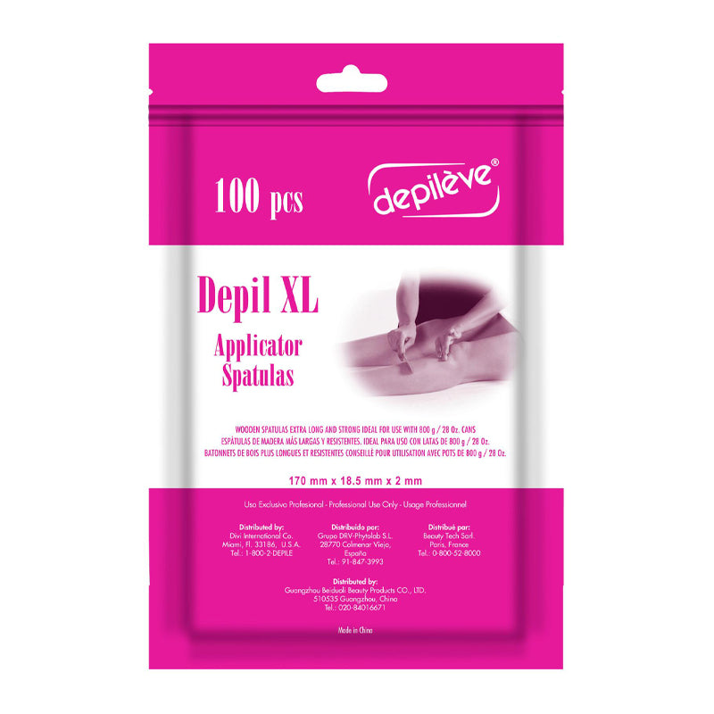 Depileve Extra Long Body Spatulas 100pcs