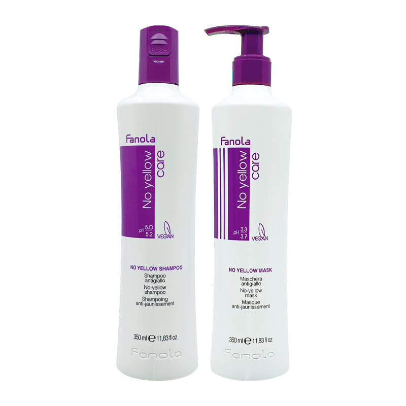 Fanola No Yellow Shampoo & Mask 350ml