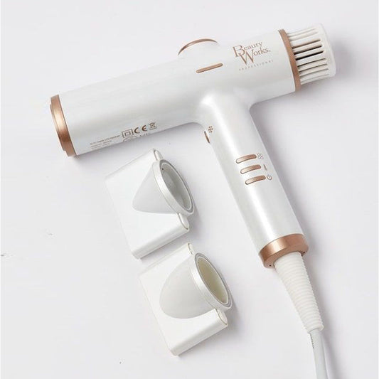Beauty Works Aeris Lightweight Digital Dryer White