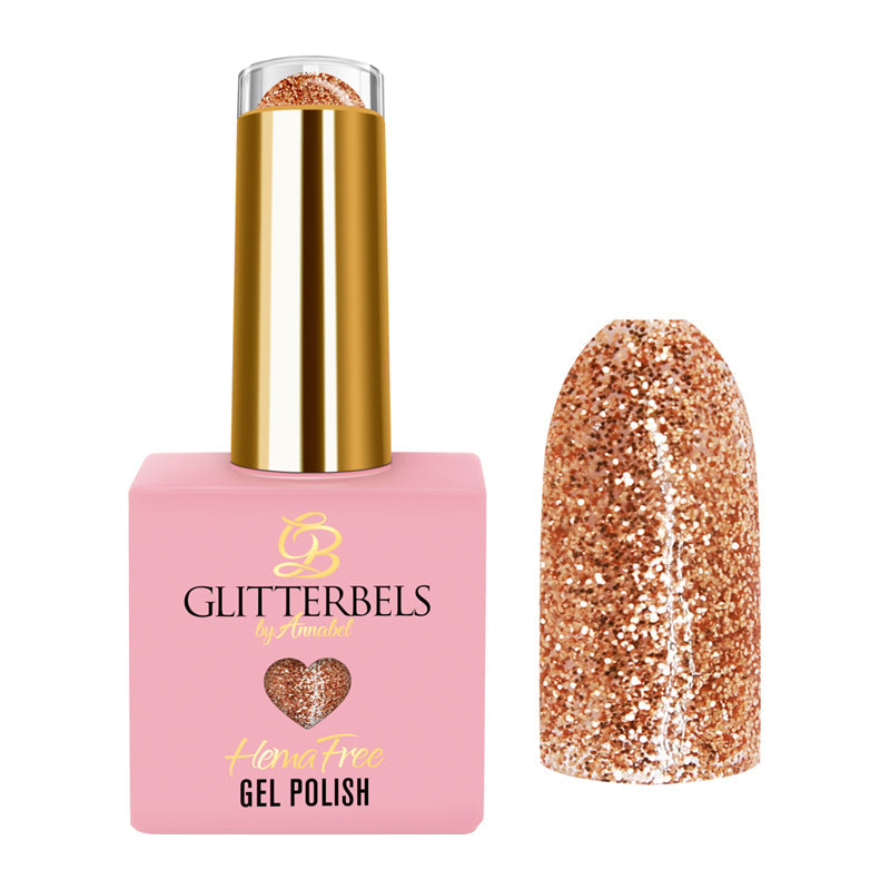 Glitterbels Hema Free Gel Polish 8ml Golden Hour