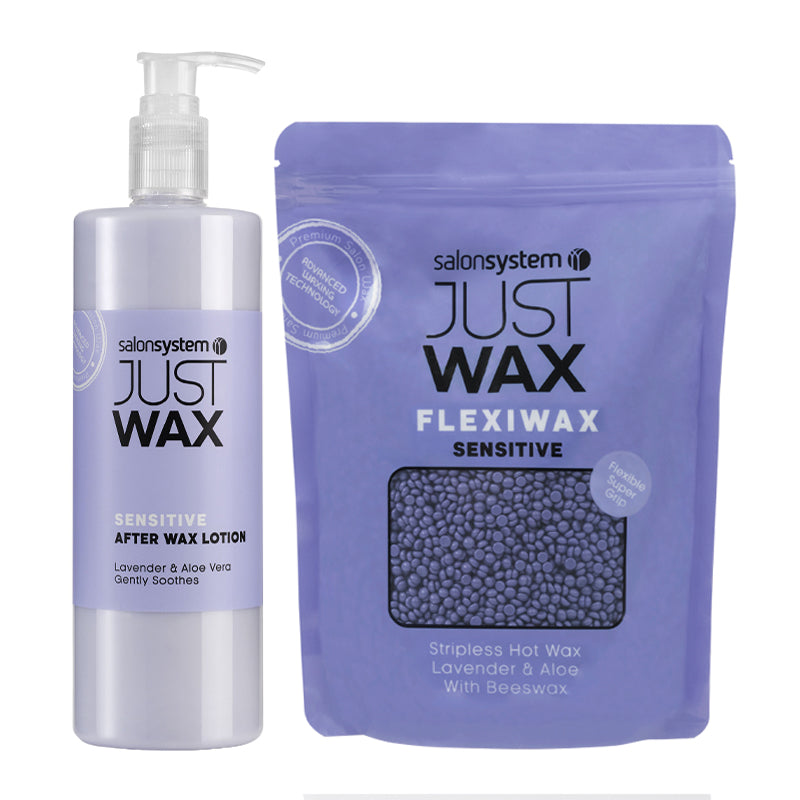 Just Wax Sensitive Wax and Lotion
