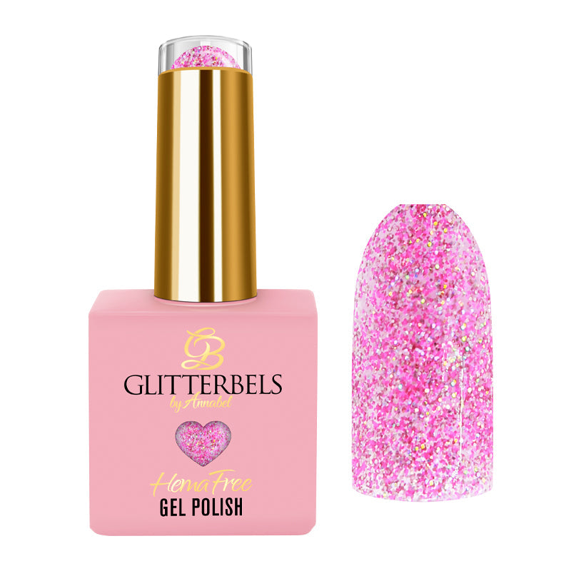 Glitterbels Hema Free Gel Polish 8ml Pout It Out