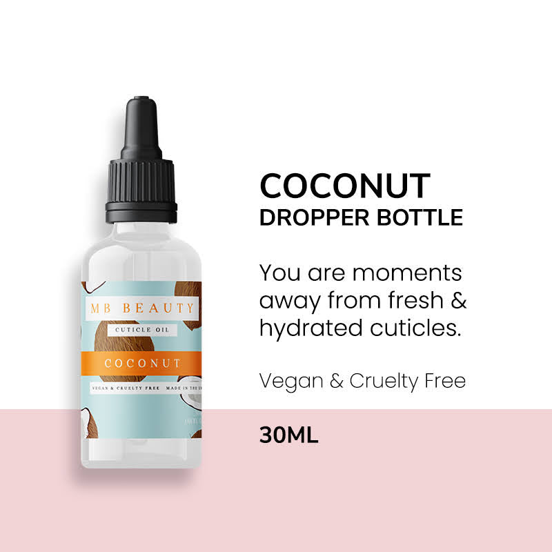 Hydrated Nails Coconut Cuticle Oil 30ml