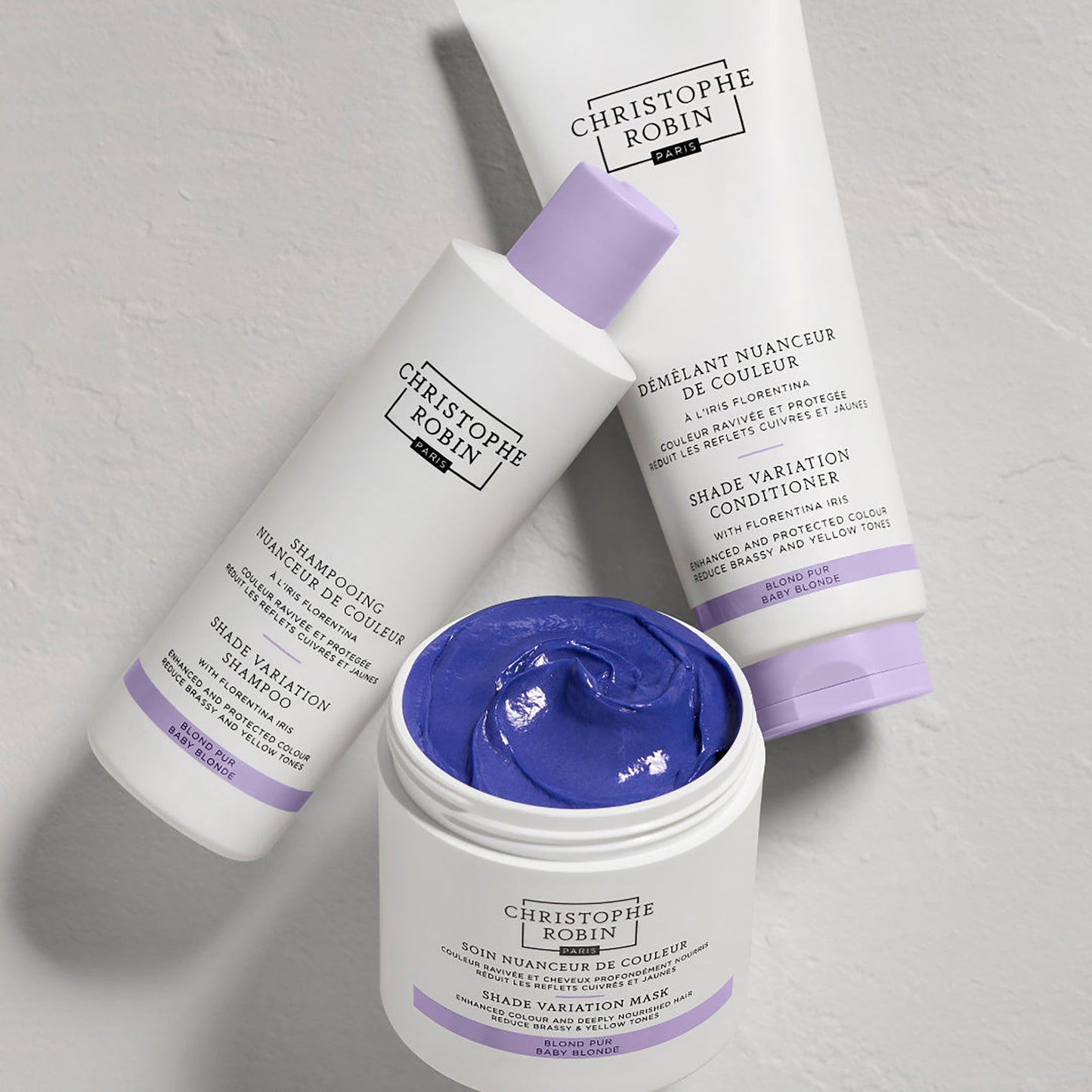 Christophe Robin Shade Variation Conditioner with Florentina Iris 200ml