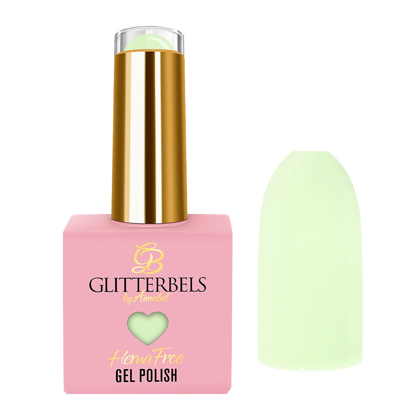 Glitterbels Hema Free Gel Polish 8ml Kiwi-Kini