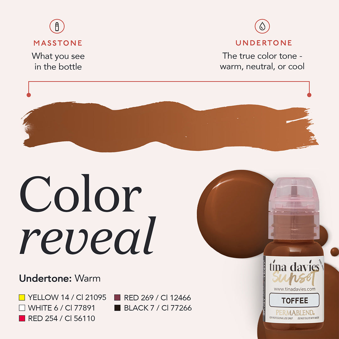 Tina Davies Sunset Brow Pigment 15ml Toffee