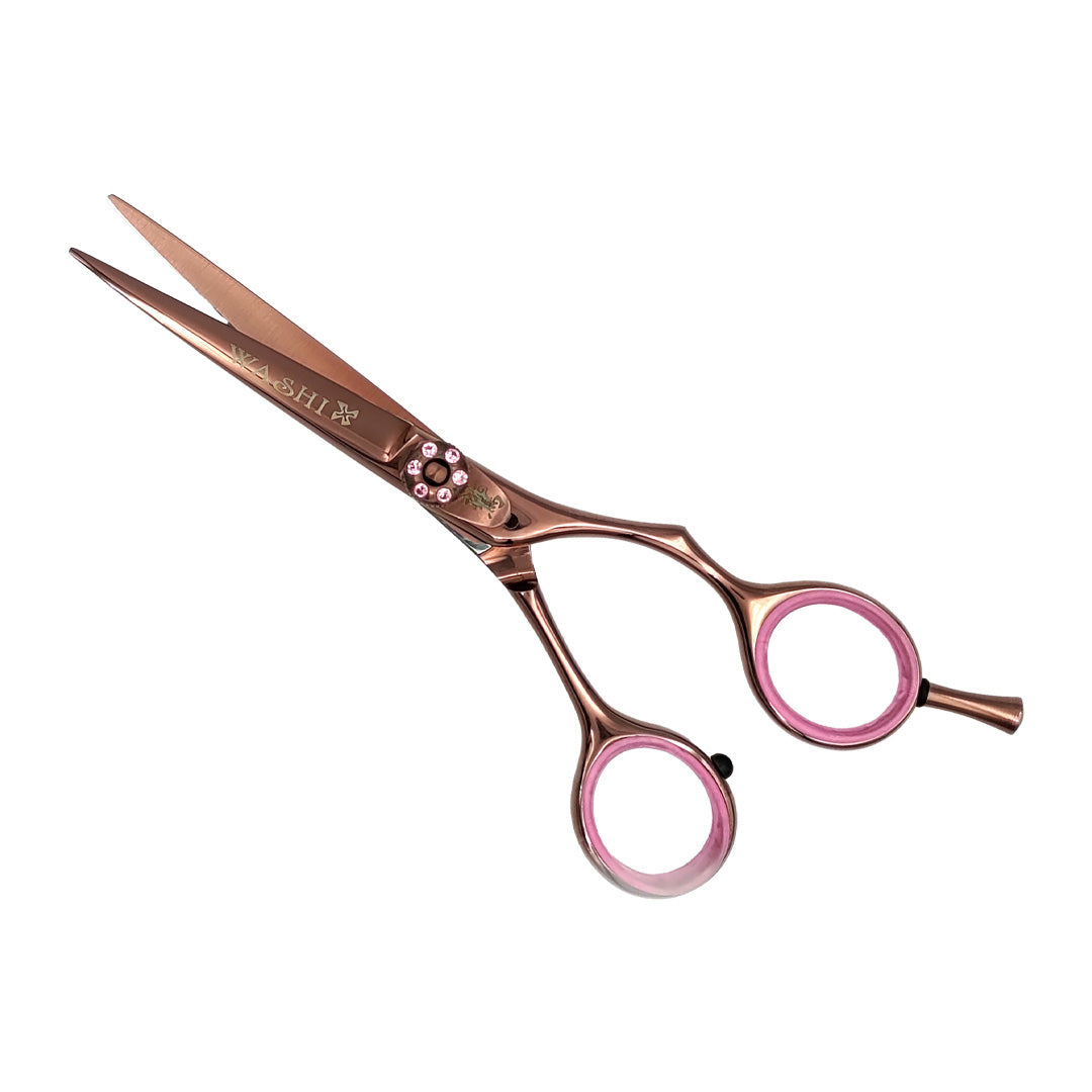 Washi Black Rose 5" Titanium Scissors