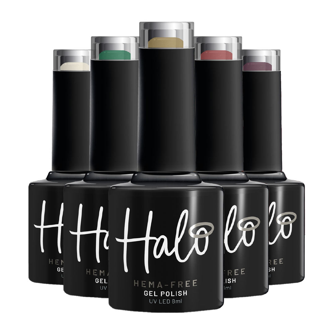 Halo Hema Free Gel Polish The Countryside Collection 8ml x 6