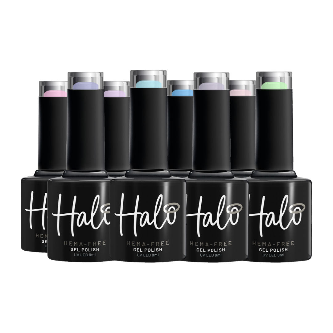 Halo Hema Free Gel Polish The Garden Party Collection x 8