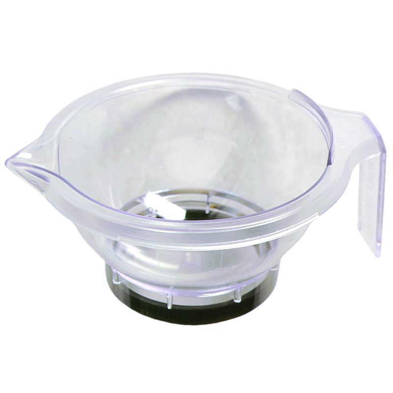 Hair Tools Acrylic Tint Bowl Clear x 1