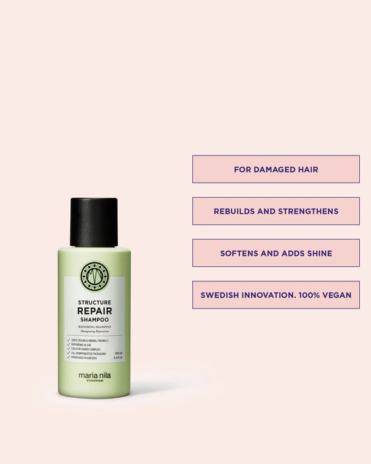 Maria Nila Structure Repair Vegan Shampoo - 100ml