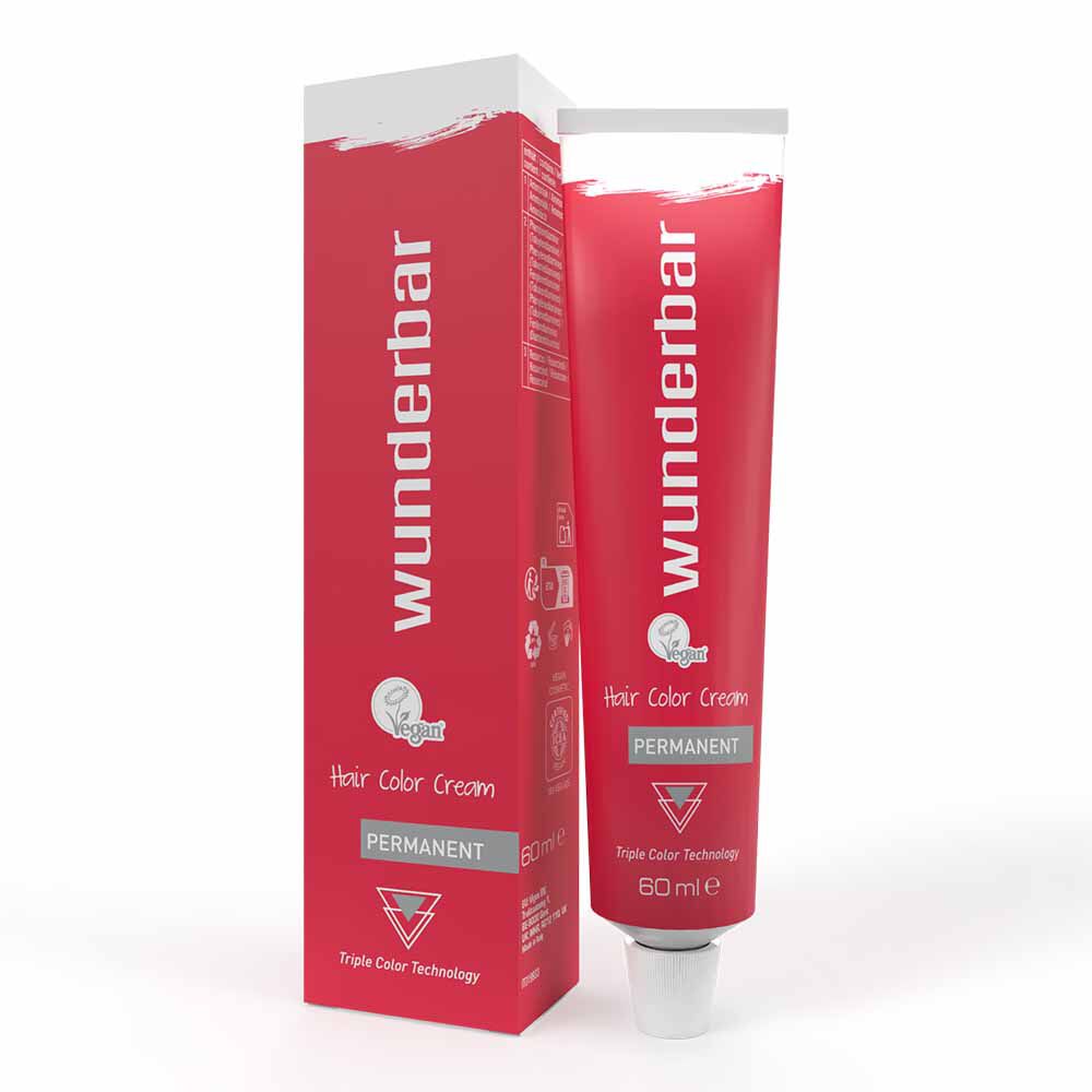 Wunderbar Permanent Hair Color Cream 6/1 60ml