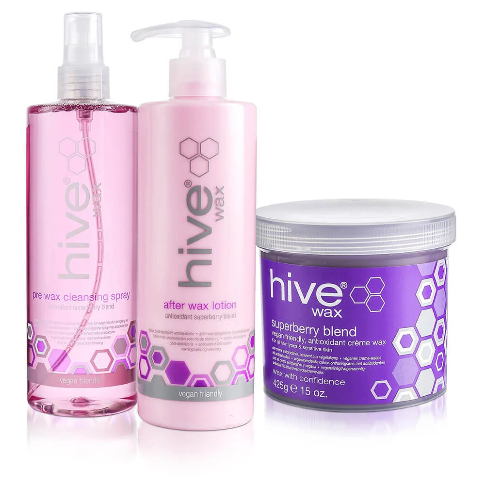 Hive of Beauty After Wax Treatment Lotion - SuperBerry Blend 400ml