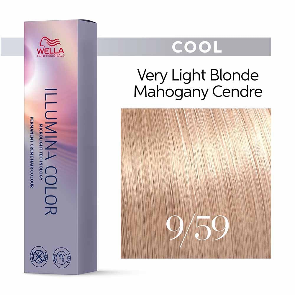 Wella Professionals Illumina Color Permanent Hair Colour 9/59 - 60ml