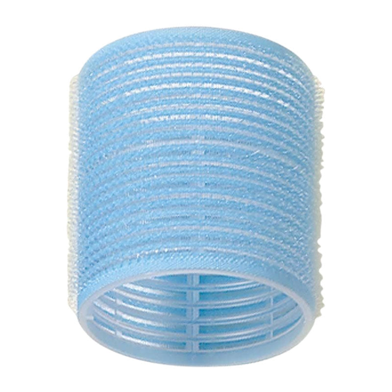 Jumbo Velcro Rollers Light Blue 56mm x 6