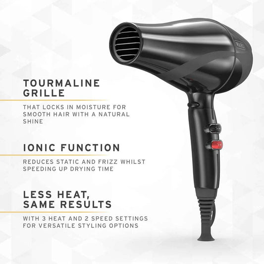 WAHL Pro Keratin Hair Dryer in Black (2200W)