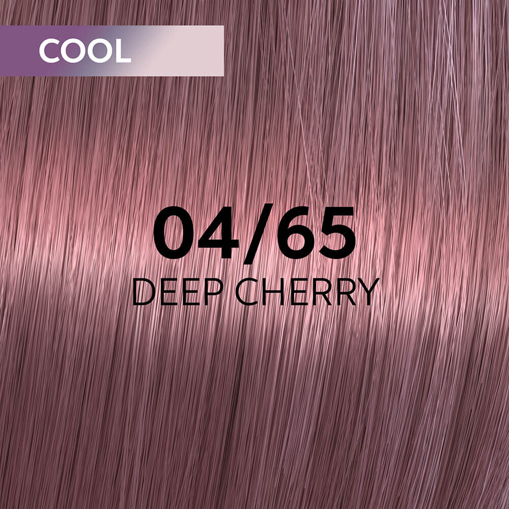 Wella Professionals Shinefinity Zero Lift Glaze Semi-Permanent HairColour - 04/65 Cool Deep Cherry - 60ml