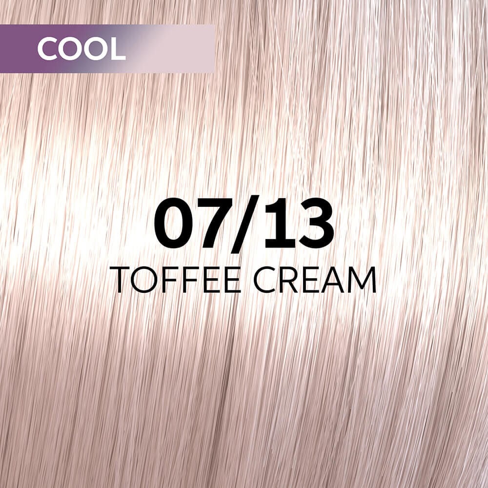 Wella Professionals Shinefinity Zero Lift Glaze Semi-Permanent HairColour - 07/13 Cool Toffee Cream - 60ml