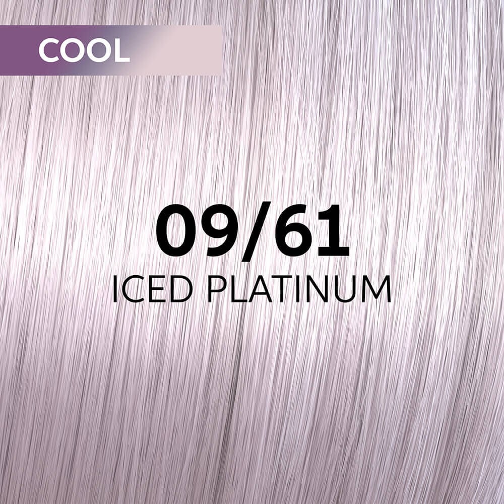 Wella Professionals Shinefinity Zero Lift Glaze Semi-Permanent HairColour - 09/61 Cool Ice Platinum - 60ml