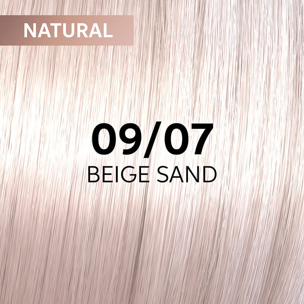 Wella Professionals Shinefinity Zero Lift Glaze Semi-Permanent HairColour - 09/07 Natural Beige Sand - 60ml