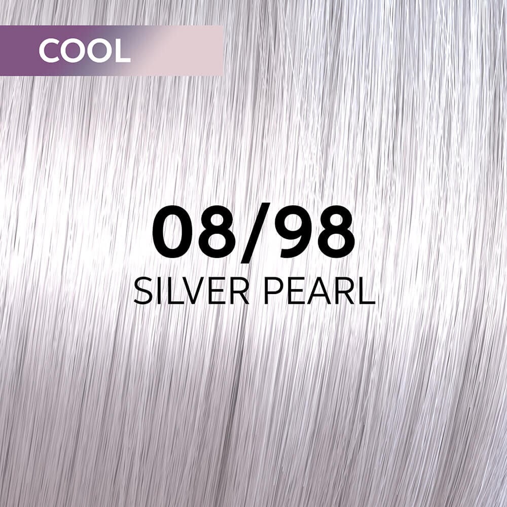 Wella Professionals Shinefinity Zero Lift Glaze Semi-Permanent HairColour - 08/98 Cool Silver Pearl - 60ml