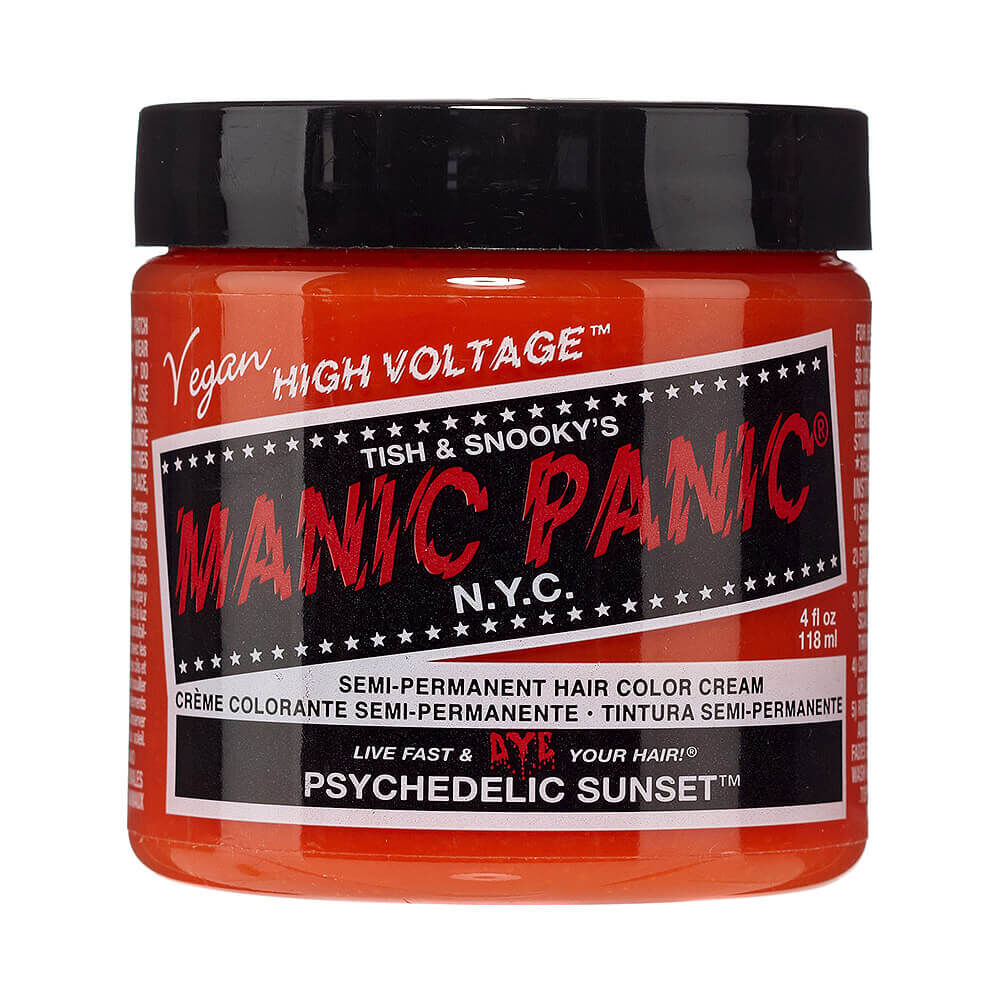 Manic Panic High Voltage Semi Permanent Hair Colour Cream - Psychedelic Sunset - 118ml