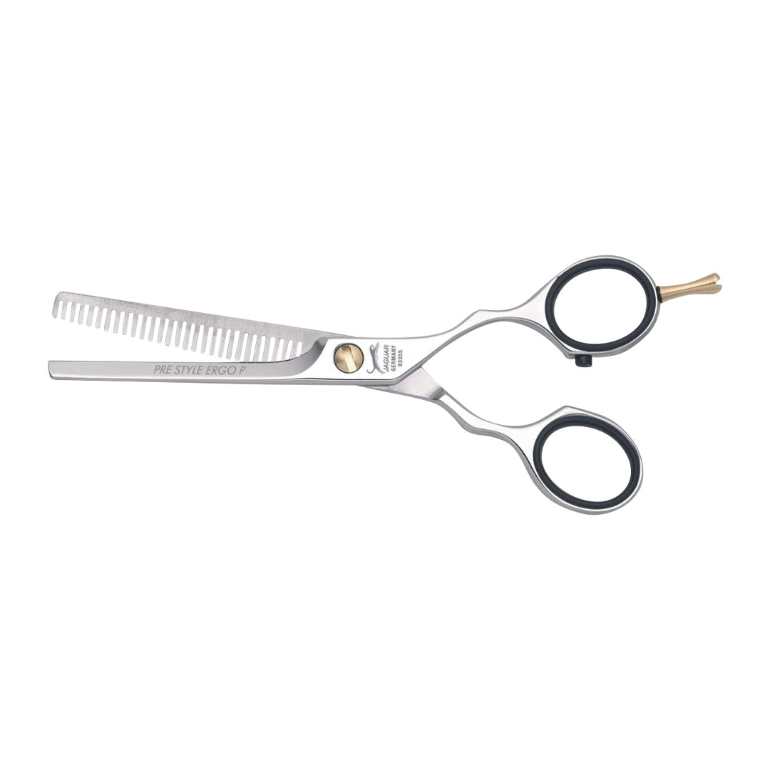 Jaguar Pre Style Ergo 5.5in 28 Teeth Polished Thinner Scissor