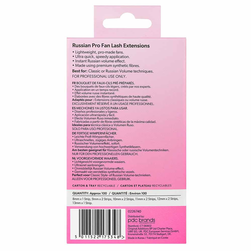 Salon System Lash Extensions ProFan C-Curl 3D 8-13mm