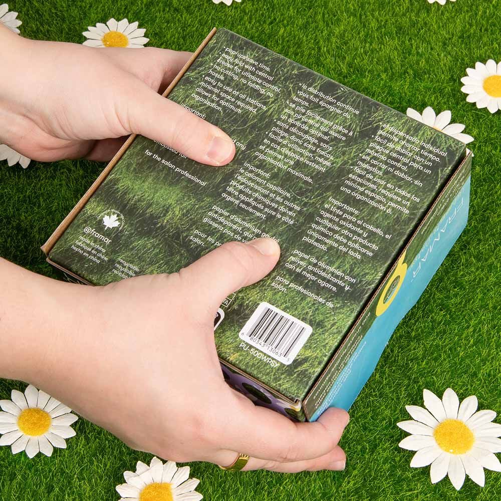 Framar Whoopsie Daisy Pop-Up Hair Foil Sheets, 5x11", Pack of 500