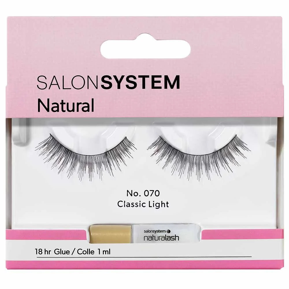 Salon System Natural 070 Classic Light Strip Lashes