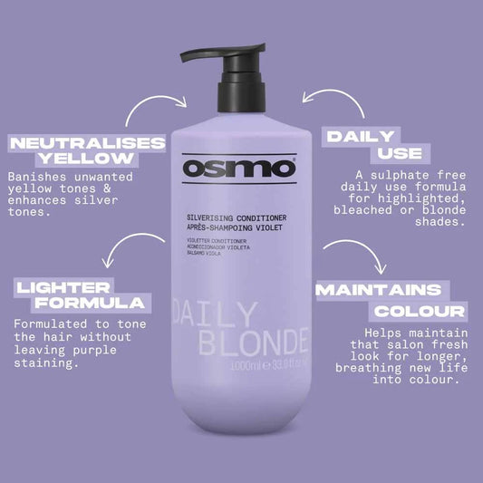 Osmo Daily Blonde Silverising Conditioner 1000ml