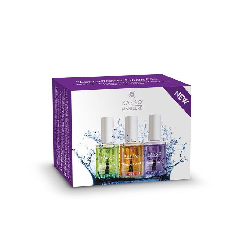 Kaeso Scentsational Cuticle Oil Collection 3pk 14ml