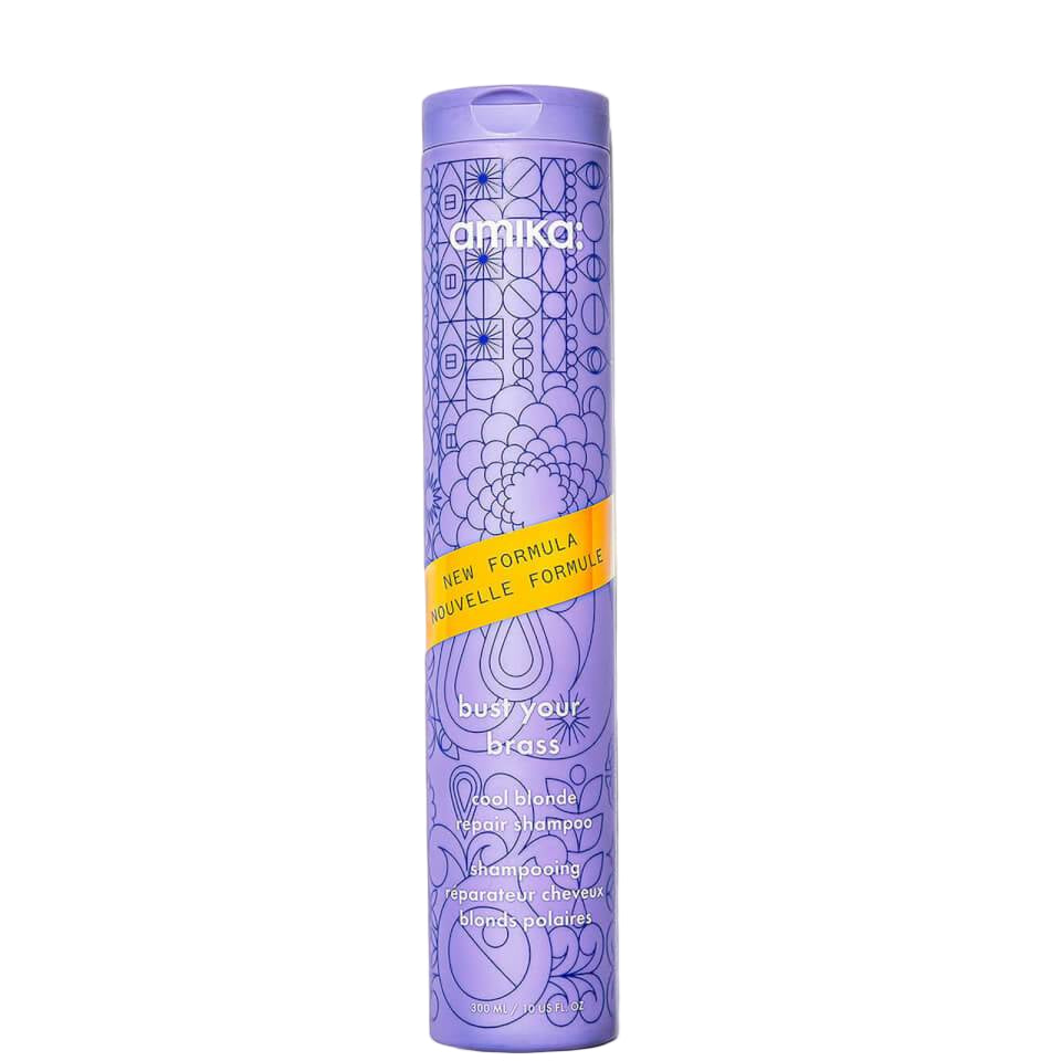 Amika Bust Your Brass Cool Blonde Shampoo - 275ml
